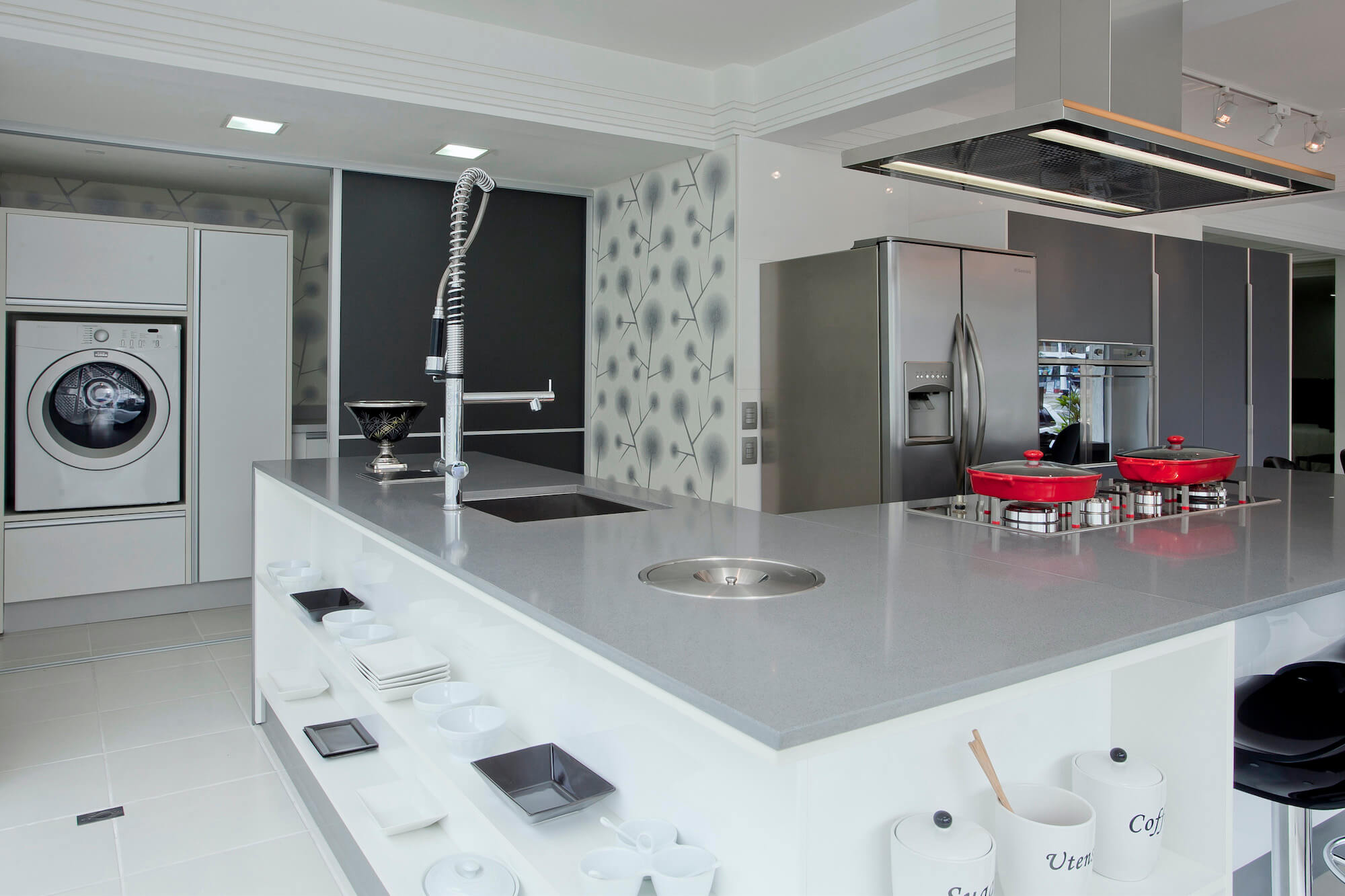 Kitchen worktop Quartz Silestone Grey Expo Encimera